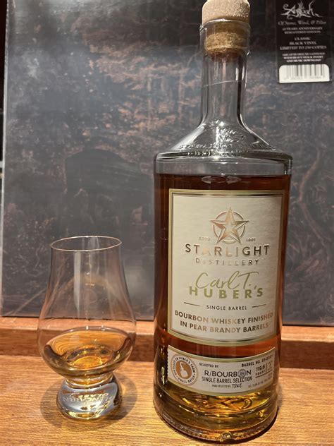 Review 111 Starlight Carl T Huber Single Barrel Pear Brandy Finished