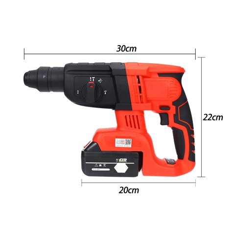 New 110 240v 3 In 1 Cordless Electric Brushless Hammer Drills Breaker Power Drills Electric