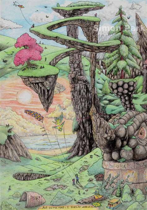 Epic Surreal Geography by simonpark81 on DeviantArt