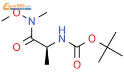 N 叔丁氧基羰基 L 丙氨酸 N 甲氧基 N 甲酰胺 N tert Butoxycarbonyl L alanine N