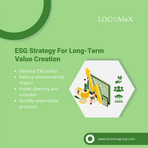 The Connection Between Esg And Long Term Value Creation