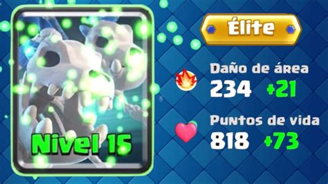 Clash Royale 👊 Dragones Esqueleto Nivel 15 Élite Youtube