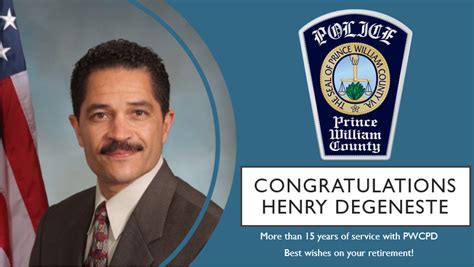 Prince William County Police Department On Twitter Congrats Henry