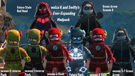 EECMP Wave 3 Ever Expanding Character Modpack LEGO DC Super Villains