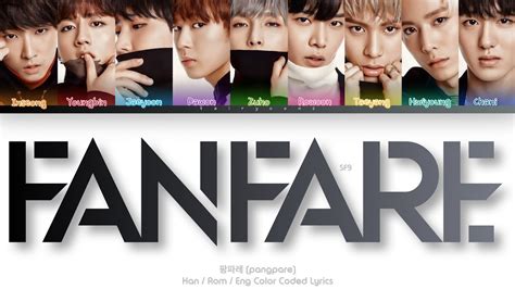 Sf9 에스에프나인 팡파레 Fanfare Color Coded Lyrics Hanromeng Youtube