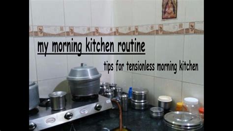 My Morning Kitchen Routine Tips For Tensionless Morning Kitchen Youtube