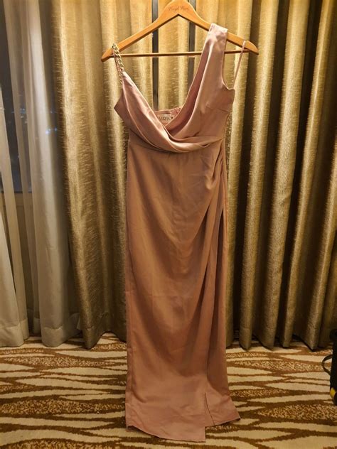 Blush Pink Gown Womens Fashion Dresses And Sets Evening Dresses