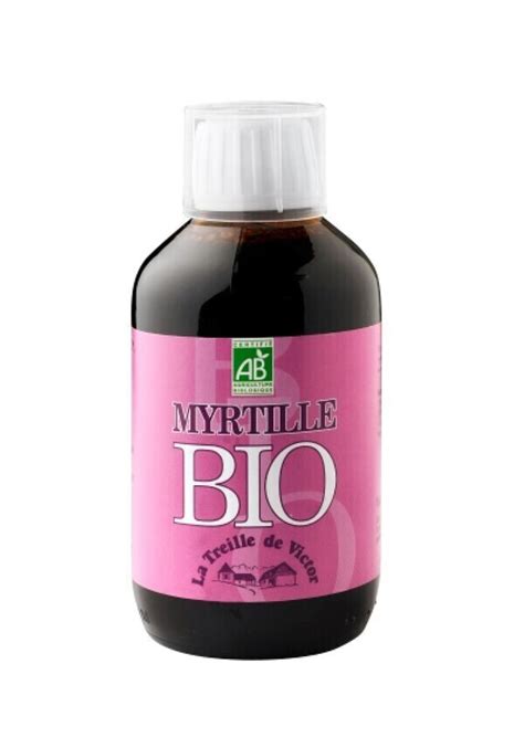 Jus de Myrtille BIO Clarté visuelle Bouteille de 250 ml Greenweez