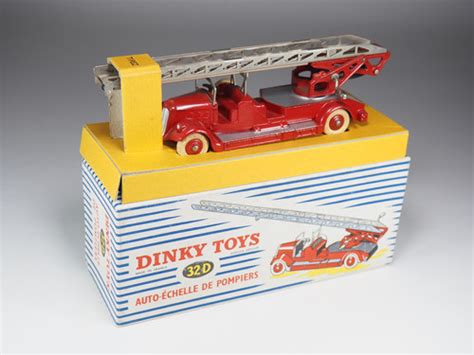 Dinky Toys France D Delahaye Auto Echelle De Pompiers Bricabock