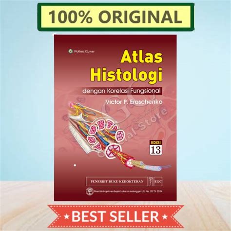 Jual Atlas Histologi Edisi 13 Difiore Victor Eroschenko TERBARU