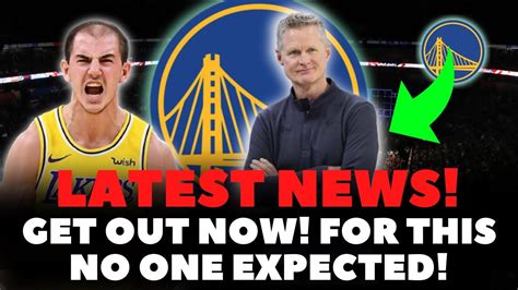 ⛔️last News Warriors Confirms Golden State Warriors News Update Today Warriors News⛹️ Youtube