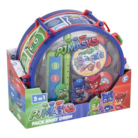 Pj Masks Pack Away Drum Set