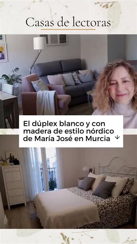 Casas De Lectoras El D Plex Blanco Y Con Madera De Estilo N Rdico De