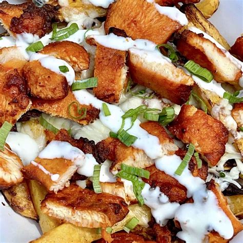 Loaded Buffalo Chicken Fries Diana S Delish Dishes