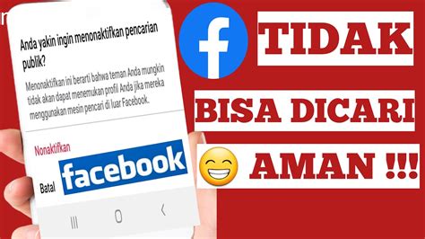 Cara Agar Facebook Tidak Bisa Dicari Terbaru Youtube