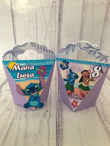 Kit Festa 40 Personalizados Lilo e Stitch Clássico Elo7