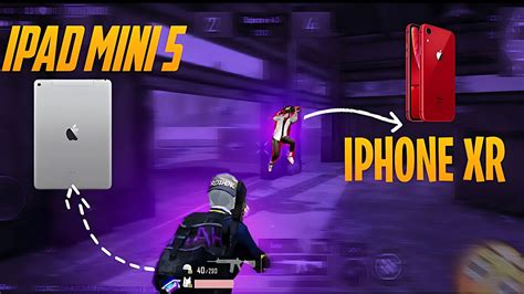 IPAD MINI 5 Vs IPHONE XR Who Will Win PUBG MOBILE TDM Match