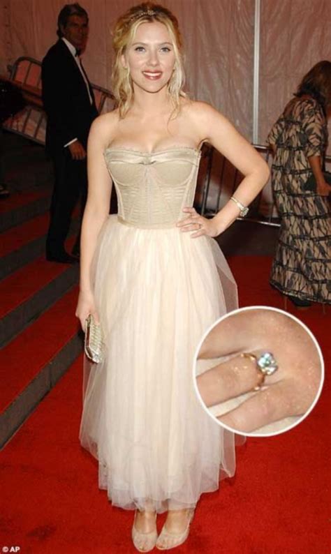 Scarlett Johansson Engagement Ring