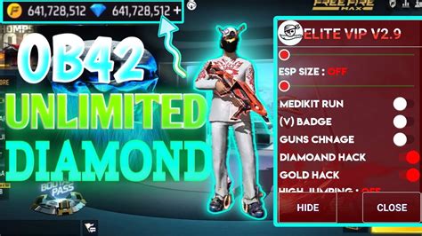 Free Fire Diamond Hack New Manu Unlimited Diamonds Hack Latest Version