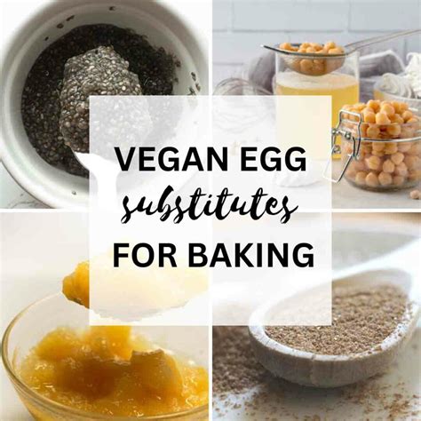 Vegan Egg Substitutes For Baking BakedbyClo Vegan Dessert Blog