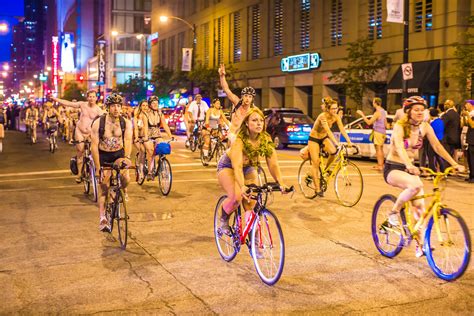 World Naked Bike Ride Chicago Thomas Hawk Flickr