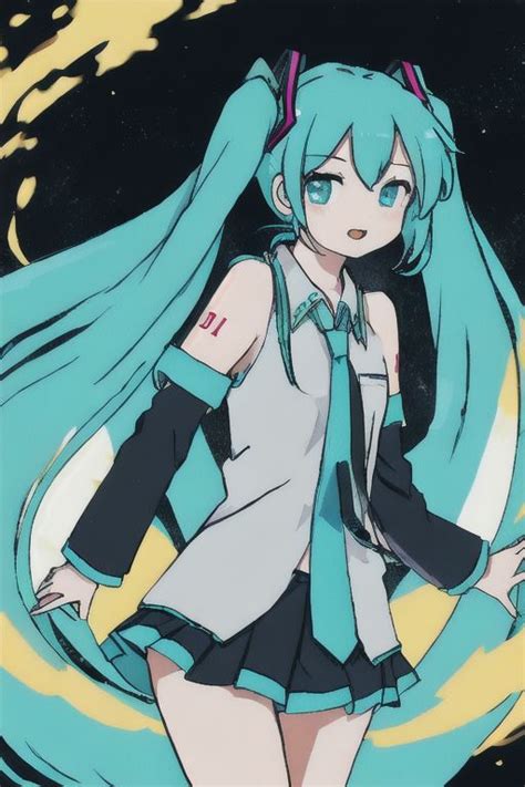 Hatsune Miku 2 By Haz5 On Deviantart