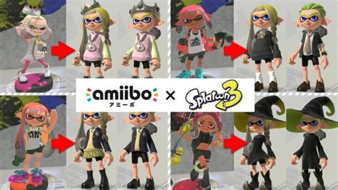 【スプラトゥーン3】amiiboのモーション＆もらえるギア一覧【スプラ1･2アミーボ】 │ Switchゲーム Youtebe動画まとめたサイト