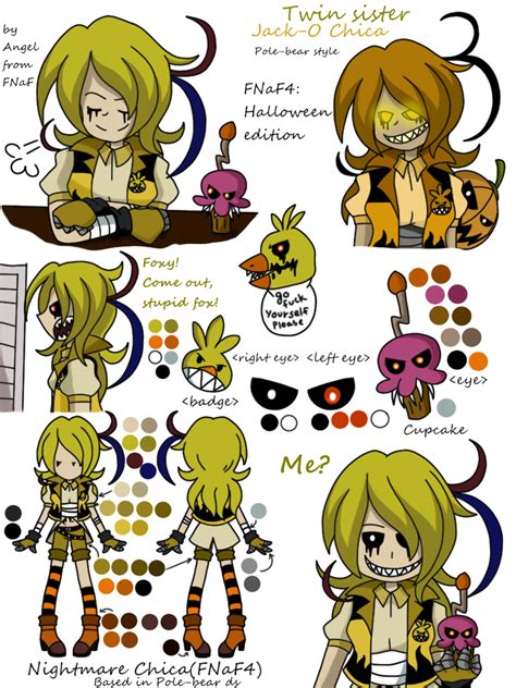 Nightmare Chica Reference By Angel From Fnaf On Deviantart