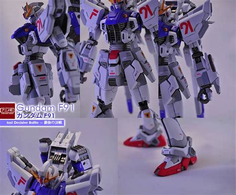 Custom Build Mg 1100 Gundam F91 Last Decisive Battle