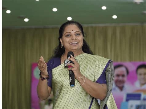 Telangana Women S Reservation Bill Saw Light Due To Brs Says Kavitha