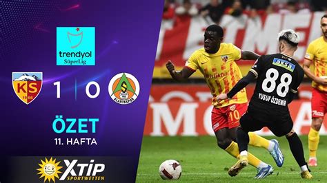 Merkur Bets Kayserispor Alanyaspor Highlights Zet Trendyol