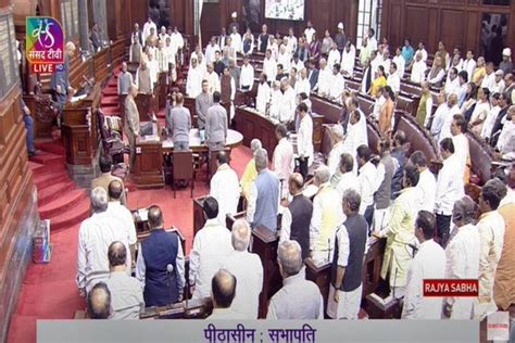 Monsoon Session First Day Adjourns Over Manipur