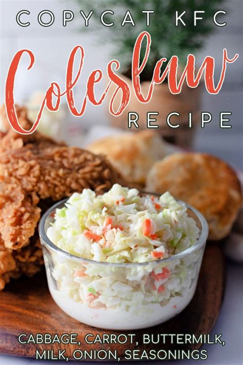 Kfc Coleslaw Recipe Kitchen Fun With My Sons