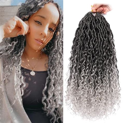 Goddess Locs Cabello De Ganchillo Para Mujeres Negras Pulgadas