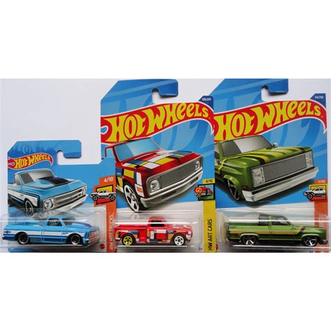 Hot Wheels Oferta Minis Pickup Chevy Silverado Chevy C Chevy Shopee Brasil