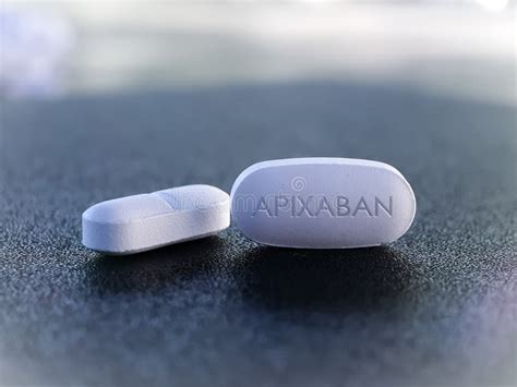 Apixaban Pill Anticoagulant Medication Editorial Photo Image Of