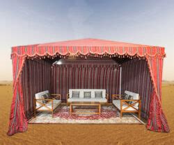 Arabic Tent Package 7 Seater Wooden Majlis Furniture Rentals In