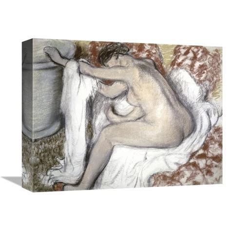 Vault W Artwork Leaving The Bath Le Sortie Du Bain By Edgar Degas