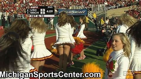 USC Song Girl Finally Cheers For Right Team 40 Acres Sports