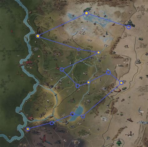 Fallout 76 Holiday Scorched Spawn Location Map Route Fallout 76