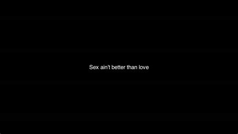 Sex Aint Better Than Love Jleron Feat Anthonyq Youtube