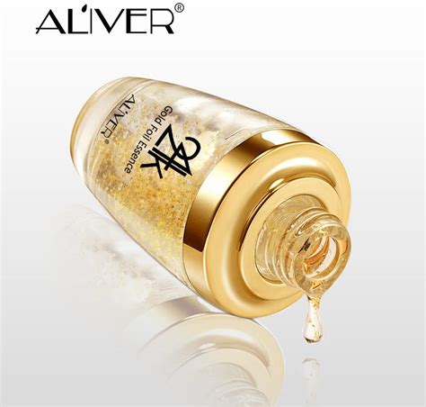 Aliver 24k Gold Crystal Collagen Facial Serum Premium Quality