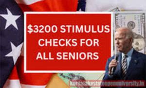 3200 Stimulus Check For All Seniors In June 2024 Know Eligibility