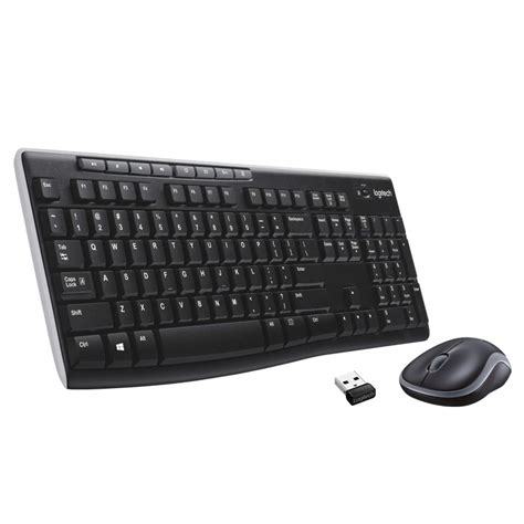 Buy Logitech MK270 Wireless Keyboard and Mouse Combo — Keyboard and ...