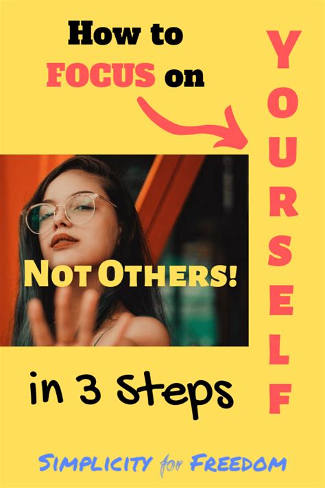 How To Focus On Yourself And Not Others In Steps Schmerz Vergangenheit