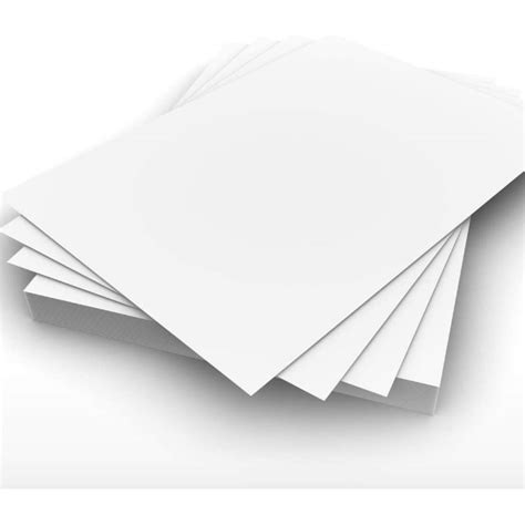 Cartón Folding blanco 75x105 de 300gr Comercial Papelera Gª Cristóbal