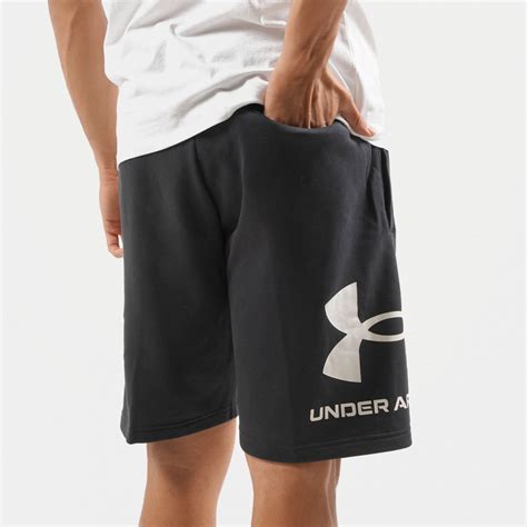 Under Armour Rival Fleece Big Logo Men S Shorts Black 1357118 001