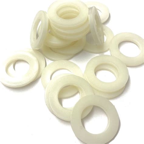 Polished M20 Nylon Flat Washer For Industrial Feature High Quality