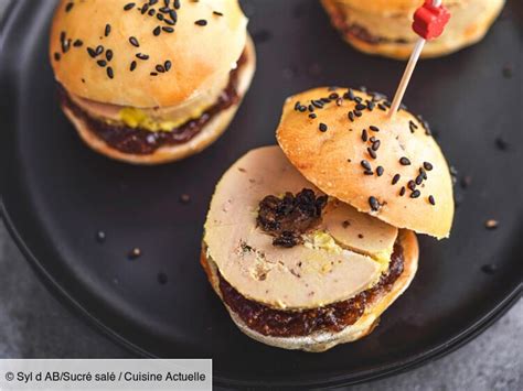 Mini Burgers Au Foie Gras Facile Et Rapide D Couvrez Les Recettes De