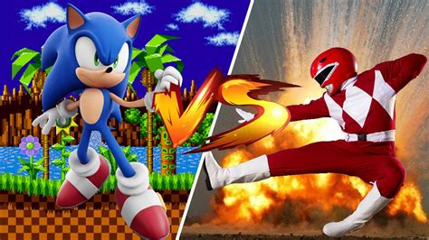 Sonic The Hedgehog Vs Power Ranger Fighting Game 2020 Youtube